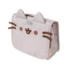 Pusheen - Foodie collection, large travel cosmetic bag with a hanging loop