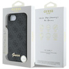 Guess 4G Script Logo MagSafe - Tasche für iPhone 16e (schwarz)