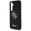 Guess Fixed Glitter Big 4G Metal Logo - étui pour Samsung Galaxy S25+ (noir)