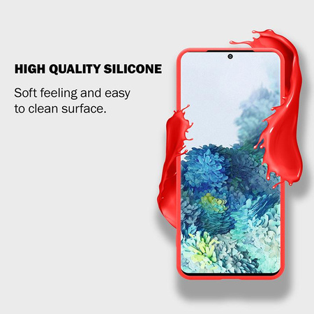 Crong Color Cover - Samsung Galaxy S20 tok (piros)