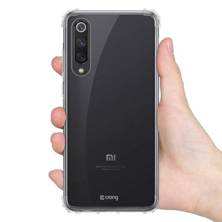 Crong Crystal Shield Cover - Xiaomi Mi 9 SE Case (Transparent)