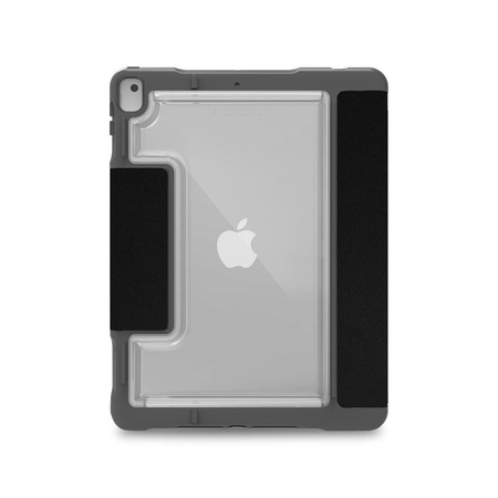 STM Dux Plus Duo - Páncélozott tok iPad 10,2" (2021-2019) MIL-STD-810G készülékhez Apple Pencil töltéssel (fekete)