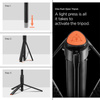 Spigen S541W Bluetooth Selfie Stick Tripod - Support pour smartphone / support pour selfie stick (Noir)