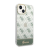 Guess 4G Stripe Script Logo Electroplated Pattern – Etui iPhone 14 Plus (khaki)