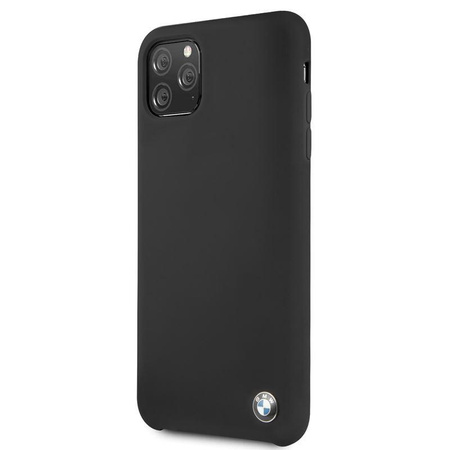 BMW szilikon kemény tok - iPhone 11 Pro Max tok (fekete)