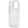 Guess IML Metal Colored Circle Classic Logo MagSafe - Case for iPhone 16 Pro (white)