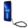 Guess Black Pearl Strap - iPhone 13 Mini Case (Transparent)