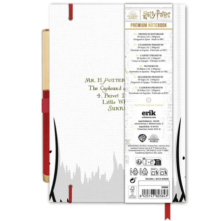 Harry Potter - Notizbuch A5 mit Stift Hedwig