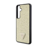 Guess Rhinestone Triangle - Pouzdro Samsung Galaxy S24 (Zlaté)