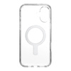 Speck Presidio Perfect-Clear ClickLock & MagSafe - Etui iPhone 16 Plus (Clear / Chrome Finish / Serene Silver)