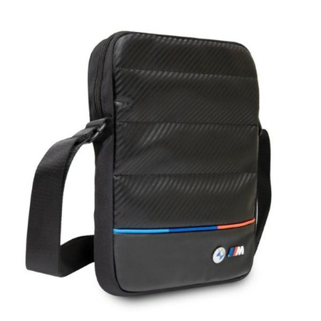 BMW Carbon&Nylon Tricolor - Tablet-Tasche 10" (Schwarz)
