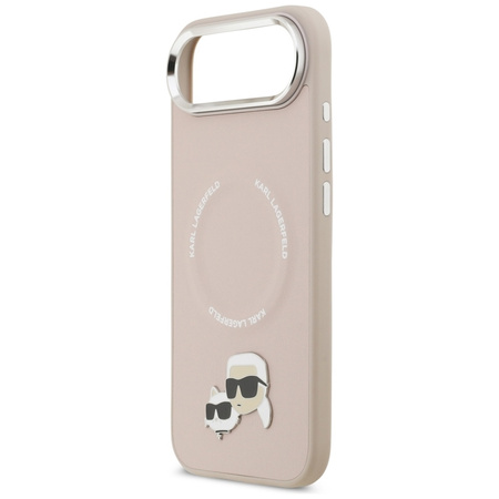 Karl Lagerfeld Karl & Choupette Pins MagSafe - Case iPhone Air (pink)
