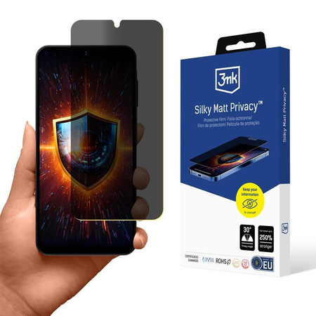 3mk Silky Matt Privacy - Matná fólie na ochranu soukromí pro Samsung Galaxy A16 4G/5G