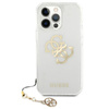 Guess 4G Big Logo Charm Gold- Etui iPhone 13 Pro Max (złoty charms)