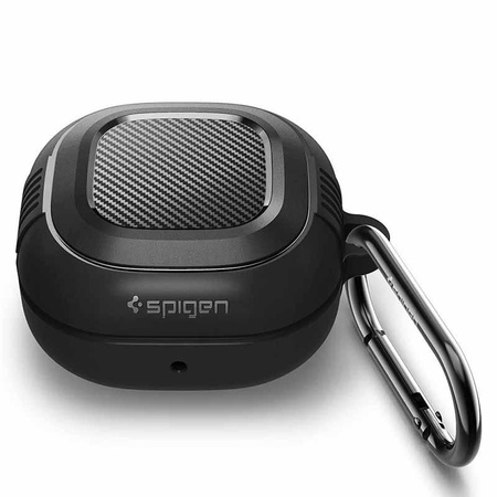 Spigen Rugged Armor - Etui do Samsung Galaxy Buds 2 Pro / 2 / Live / Pro (Czarny)