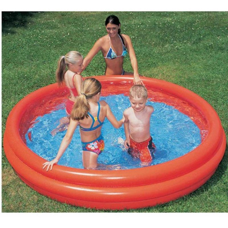 Bestway - 3-chamber inflatable swimming pool 152x30cm (Red)