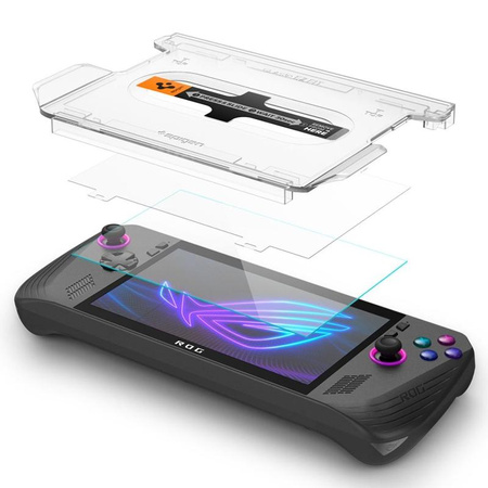 SZKŁO HARTOWANE NA EKRAN DO ASUS ROG ALLY X, Spigen, Ochronne, 2 szt.