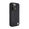 BMW Leather Hot Stamp MagSafe - pouzdro pro iPhone 15 Pro (černé)