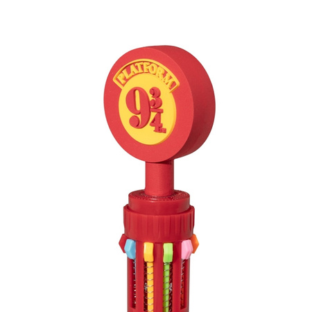 Harry Potter - Penna a sfera automatica 3D Binario 9 3/4 a 10 colori