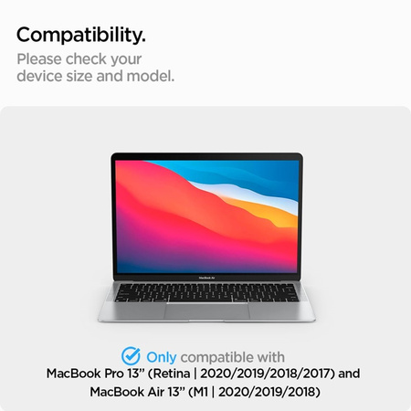 Folia Prywatyzująca do Macbook Air 13.6 M3 2024, M4 2025 Spigen na Ekran