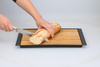 Alpina - Bamboo bread cutting board with crumb tray