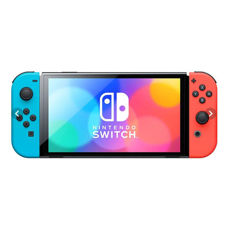 Nintendo Switch OLED - Portable Console (red/blue)