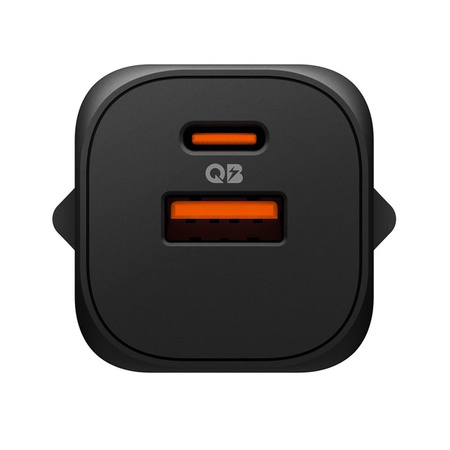 Spigen Essential EE352EU GaN Pro - USB-C + USB-A 35W-os fali töltő (fekete)