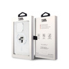 Karl Lagerfeld Karl & Choupette Glitter Magsafe - iPhone 15 Pro Tasche (Transparent)