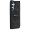 Guess 4G Round Patch Classic Logo MagSafe - tok Samsung Galaxy S25+ készülékhez (fekete)