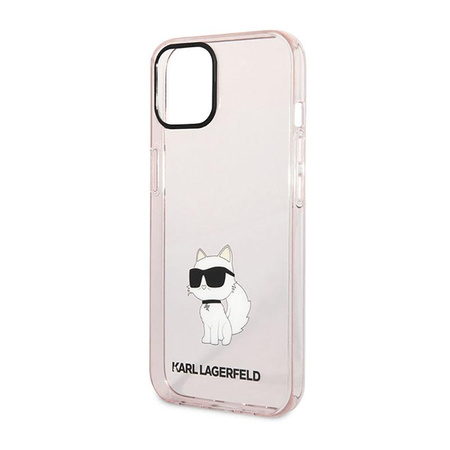 Karl Lagerfeld IML NFT Choupette - iPhone 12 / iPhone 12 Pro tok (rózsaszín)