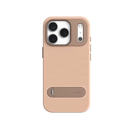 Moshi Kameleon MagSafe - Case iPhone 17 Pro with Stand Function (Milktea Brown)