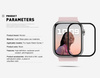 Mocolo 3D Glas Vollverklebung - 41 mm Apple Watch 7/8 Bildschirmschutzglas