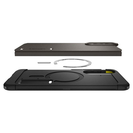 Spigen Tough Armor MagSafe – Pouzdro pro Samsung Galaxy S25 Edge (Gunmetal)