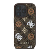 Guess Peony On 4G Background MagSafe - iPhone 16 Pro Case (brown)