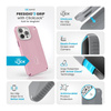 Speck Presidio2 Grip ClickLock & MagSafe - Coque pour iPhone 16 Pro Max (Wednesday Pink / Boysenberry Purple / White)