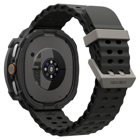 Spigen Rugged Armor - Case for Samsung Galaxy Watch 8 Classic 46 mm (Matte Black)