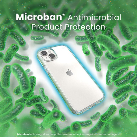 Speck Presidio Perfect-Clear - Coque iPhone 15 Plus / iPhone 14 Plus (Transparente)