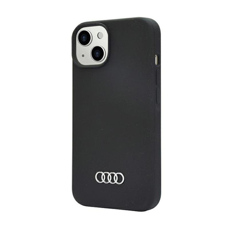Audi Silicone Case - pouzdro pro iPhone 14 (černé)