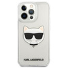 Karl Lagerfeld Choupette Head - iPhone 13 Pro Tasche (Transparent)