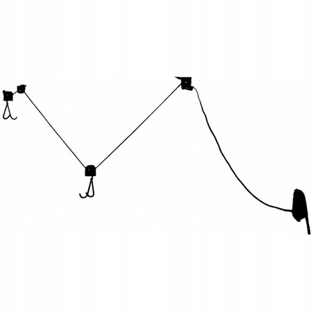 Deckenfahrradträger für Garagen, Dunlop-Fahrradlift, Hakenhalter