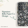 Rifle Paper Clear - Samsung Galaxy S24+ Tasche (Petite Fleurs)