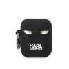 Karl Lagerfeld Silicone Karl & Choupette - AirPods 1/2 gen Gehäuse (schwarz)