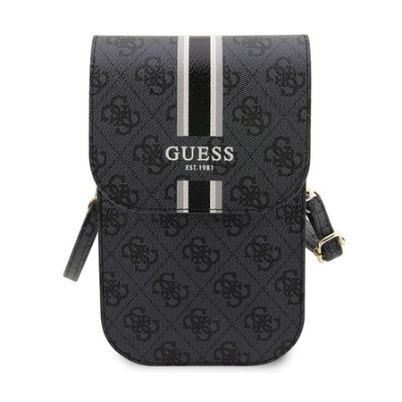 Guess 4G Stripes - Crossbody Handytasche (schwarz)