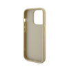 Guess Glitter Script Big 4G - iPhone 15 Pro tok (arany)
