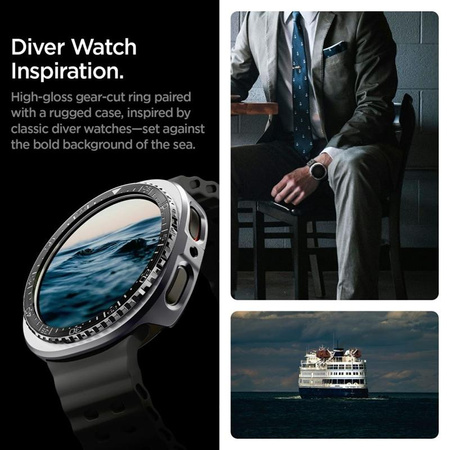 OBUDOWA SPIGEN DO SAMSUNG GALAXY WATCH 8 44 mm NAKŁADKA NA KOPERTĘ ETUI