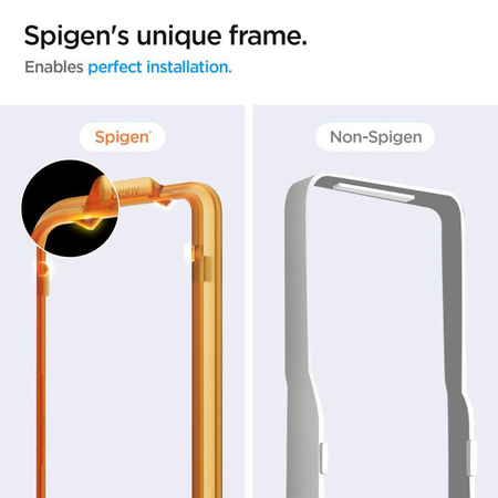 Spigen Alm Glas.TR 2-Pack - Tvrzené sklo pro Google Pixel 8A (2 kusy.) (Transparentní)
