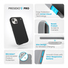 Speck Presidio2 Pro - Case iPhone 16e / iPhone 15 / iPhone 14 / iPhone 13 (Black / Slate Gray / White)