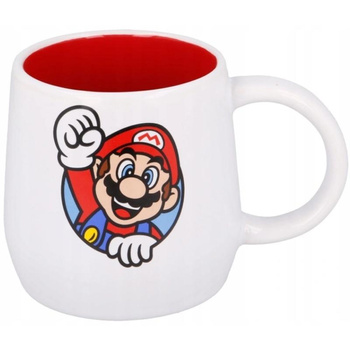 Super Mario - Kubek ceramiczny 355ml (biały)
