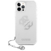 Guess 4G Big Logo Charm - iPhone 12 Pro Max Case (silver charms)