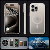 Spigen Ultra Hybrid MagSafe - Gehäuse für iPhone 15 Pro (Frost Natural Titanium)